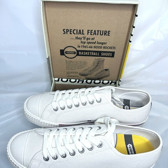 Hood Rocket 66 LC Canvas Shoes W Extra Laces Size 11.5M/13.5W New - Picture 1 of 6